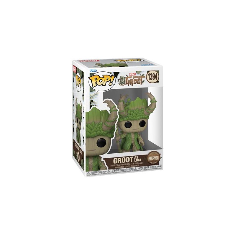 Pop Marvel: We Are Groot Loki 1394